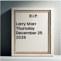 MARR, Larry Marr